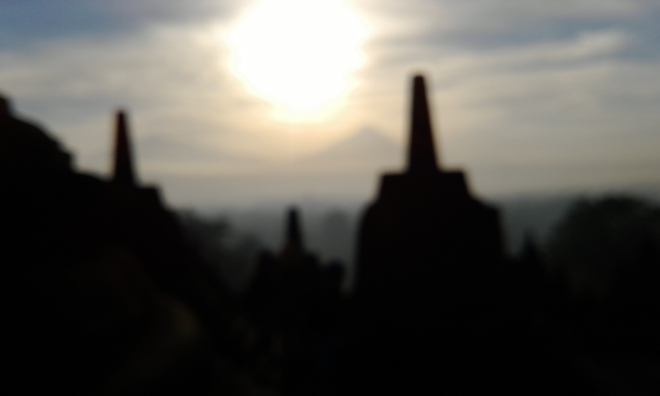Sunrise in Borobudur #9